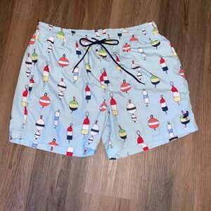 The Beaufort Bonnet Company Buoy Tortola Trunks, XL